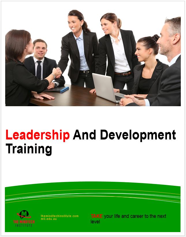 Leadership and Development Training Brochure - The MindTech Institute. themindtechinstitute.com - ONLINE